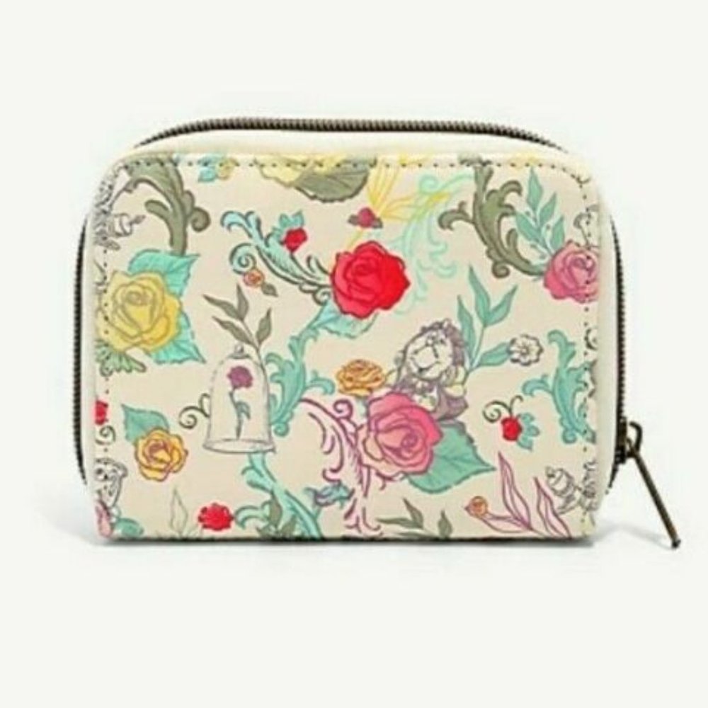 Disney Beauty And The Beast Mini Backpack Rose Bag - Picture 7 of 8